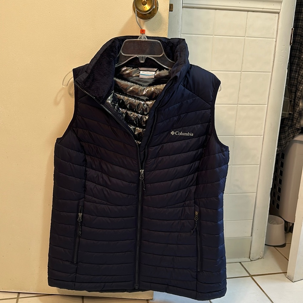 Columbia Omni heat vest.